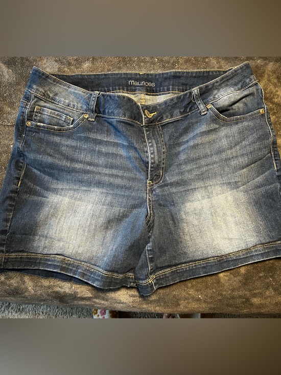 Maurices Pants - Maurices Blue Faded Denim Skirt